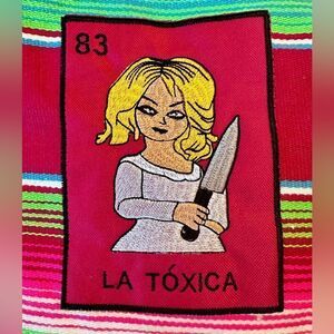Kitchen Apron LA TÓXICA color amazing for Woman TO BE A CHEFS